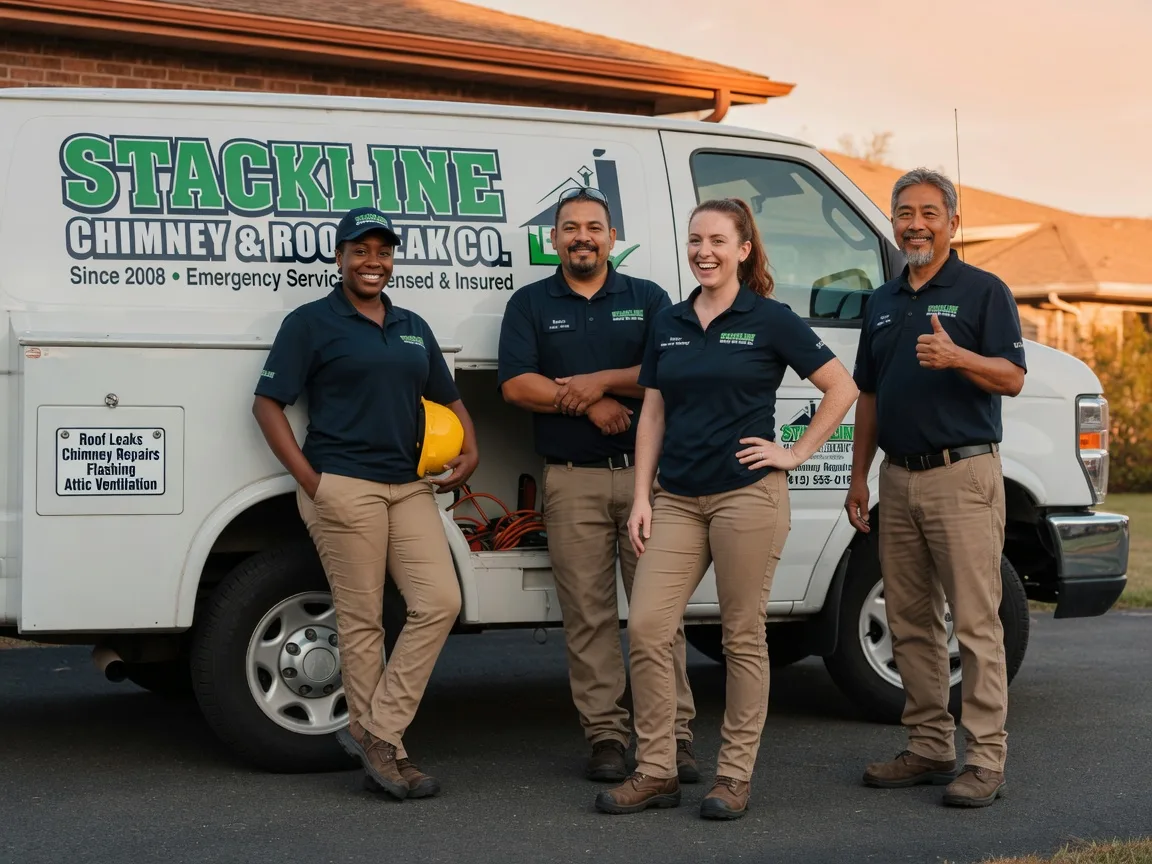 Chimney flashing repair company in Baldwin, IL